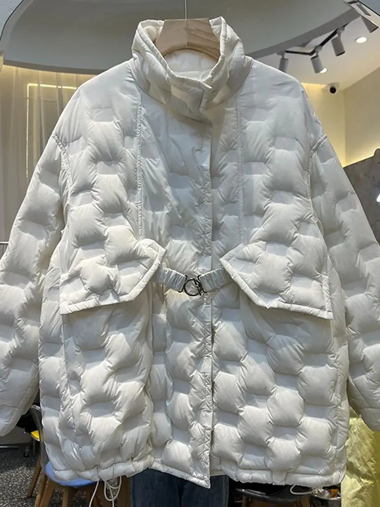 Women Down Jacket New Casual Style  White Duck Down Jackets Autumn Winter Coats And Parkas Female Outwear