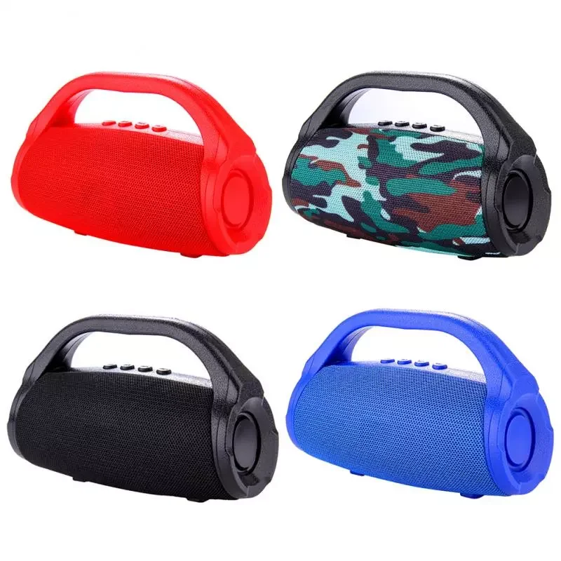 

Creative Wireless Bluetooth Speaker Portable Anti Drop Stereo Subwoofer Boom Box Support TF Radio For Phone PC Computer 1200MAH
