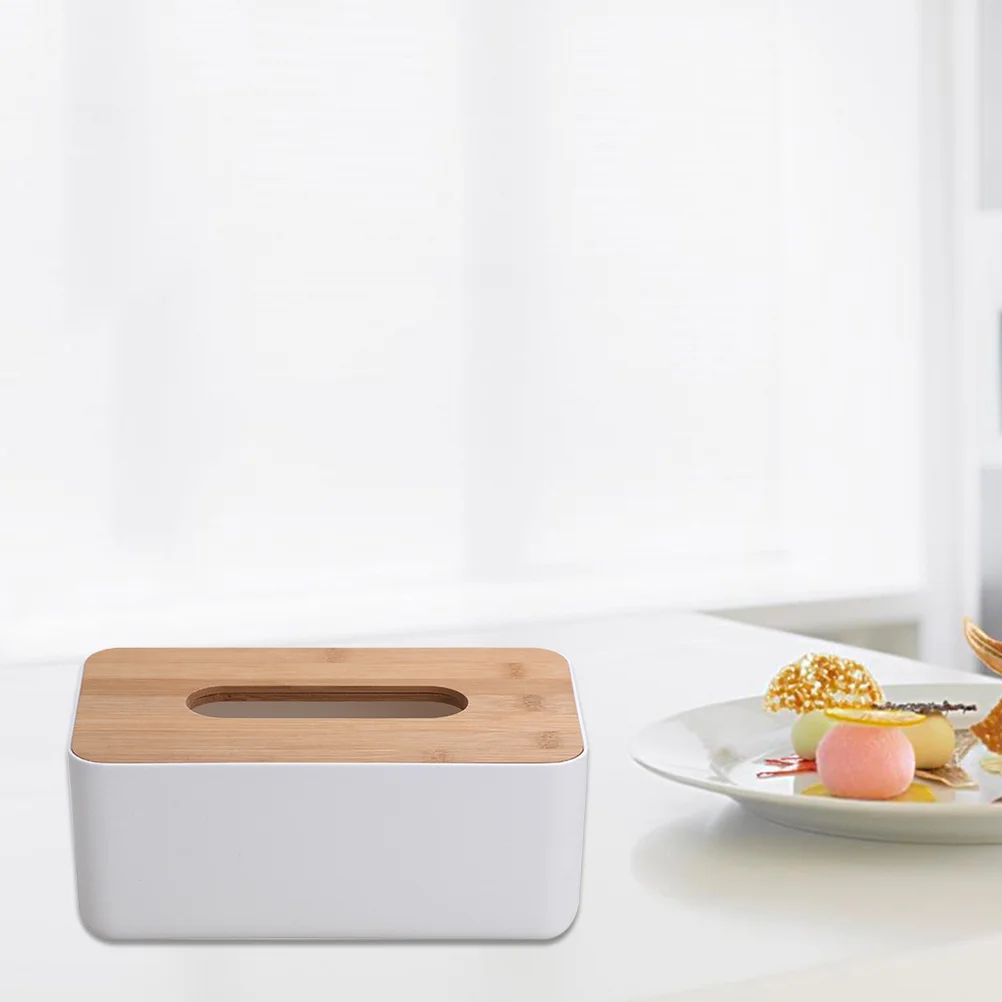 

1pc Tissue Box Holder Tissue Dispenser Box Tissue Box Napkin Box Rectangular Tissue Holder Tissue Holder