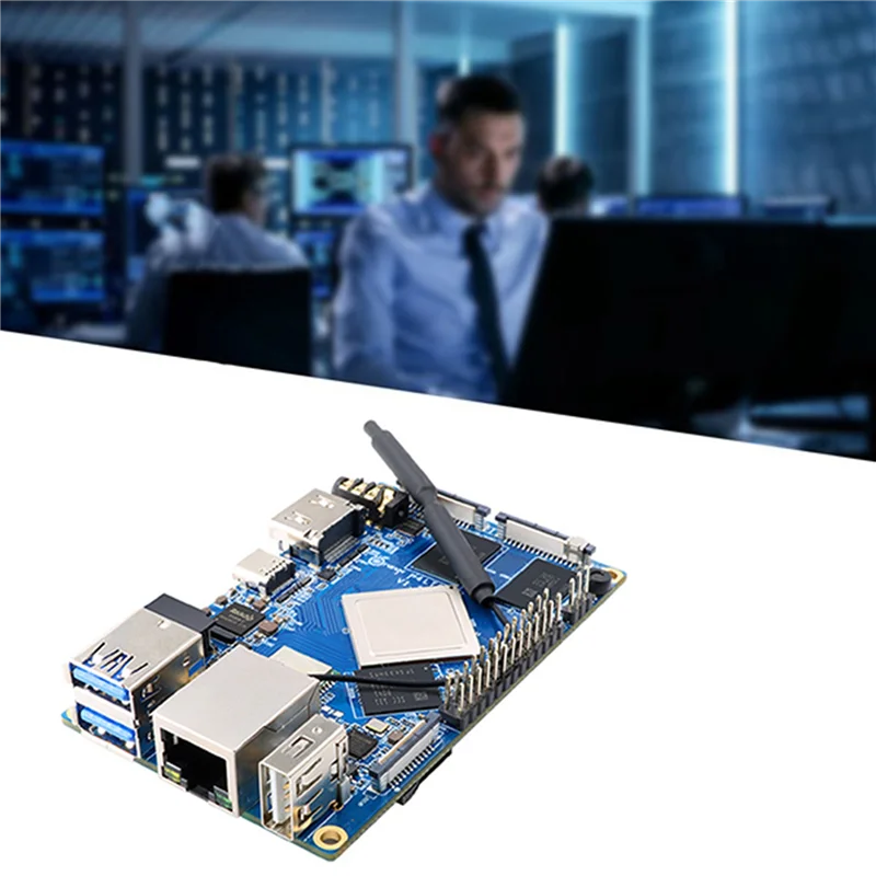 

For Orange Pi 4 LTS Rockchip RK3399 4GB LPDDR4 Programming Learning Development Board+Heat Sink+Power Adapter(US