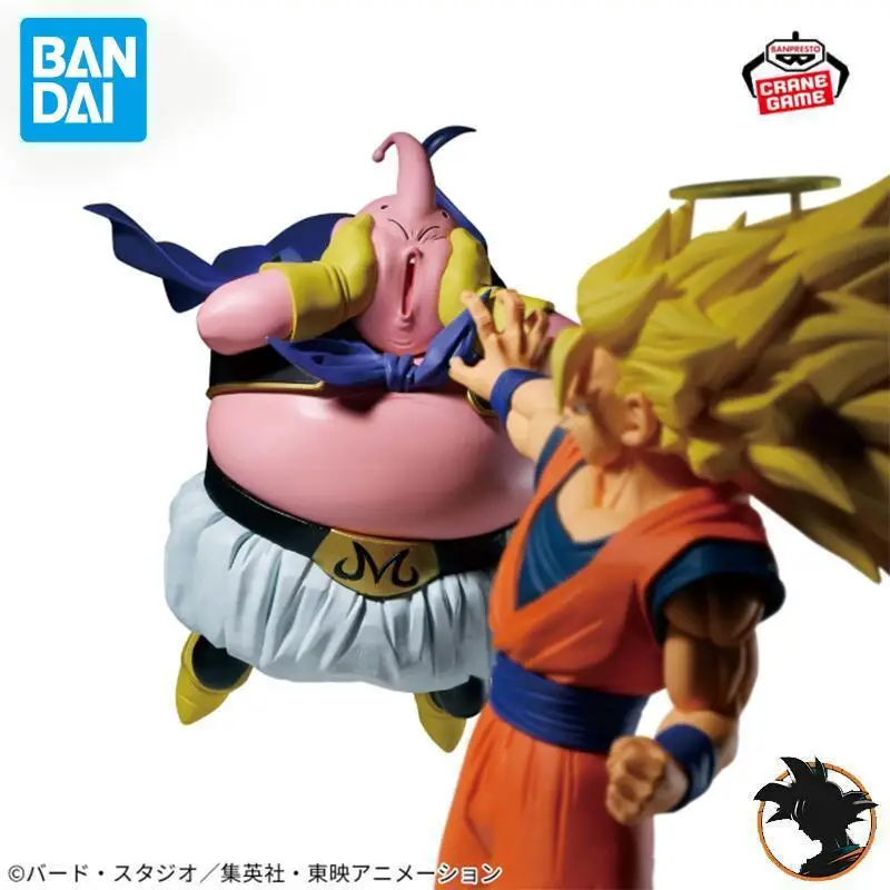 Фото Оригинальные фигурки Bandai Banpresto Dragon Ball Z Majin Buu, аниме-фигурки, модели кукол, статуэтки, детские игрушки, подарок №3