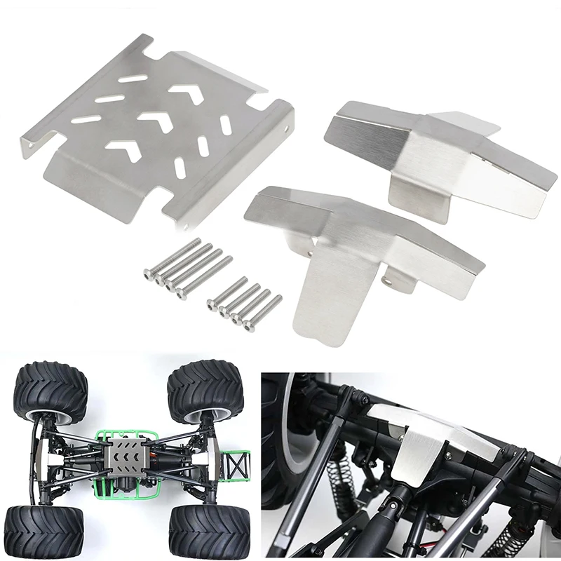 Chassis Armor Guard Front Rear Axle Protector For Losi Lmt 4wd Bigfoot Buggy Monster Solid Axle Truck