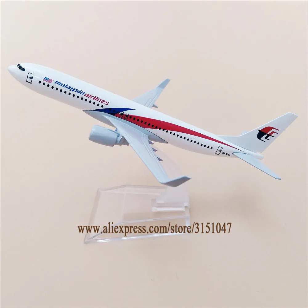 

Металлический сплав, модель самолета B737 авиакомпании, Малайзия, Боинг 737, дыхательные пути, модель литая самолета, подарки 16 см