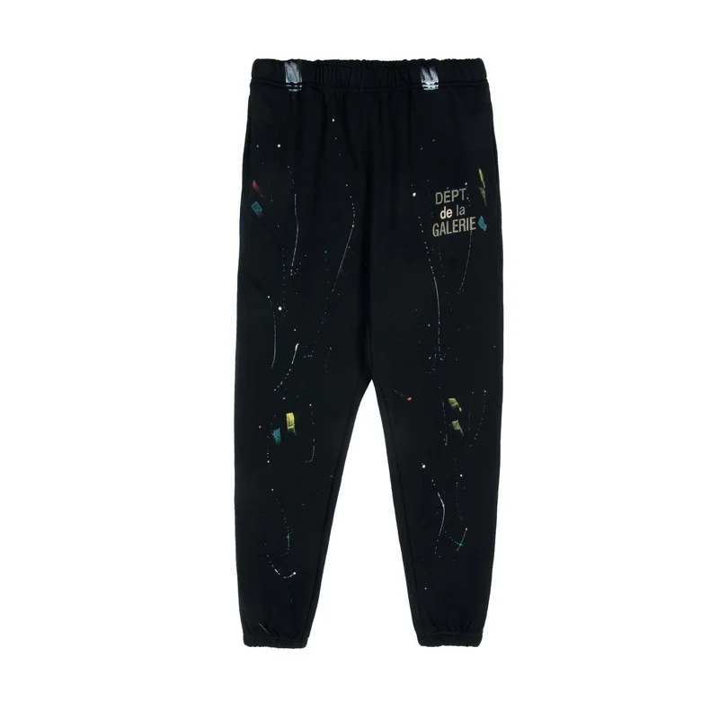 

Gallery Dept Fashion Trendy Spring and Autumn Men Painted Flare SweatPant High Quality Pant Women Street Trousers