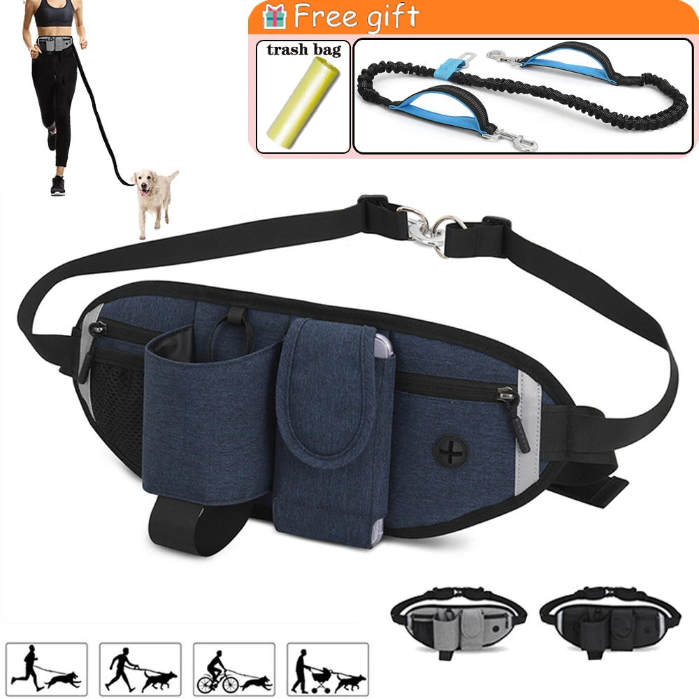 

Outdoor Dog Walking Waist Pack Multiple Pocket Waterproof Phone Belt Casual Small Bag Traveling Running Cycling Hiking Sport