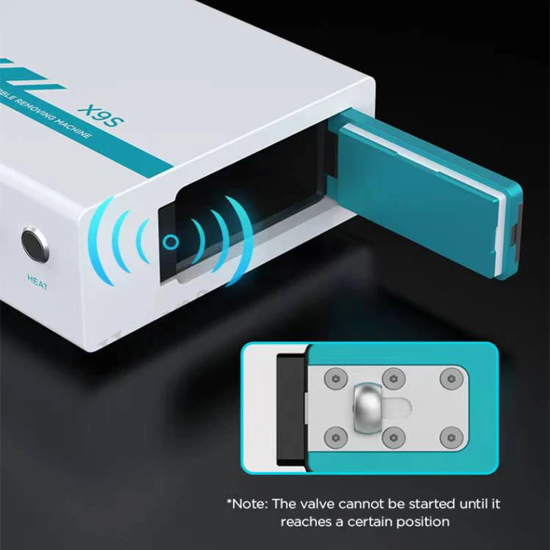 Станок для мини-удаления пузырьков UYUE X9S ЖК-экран OCA автоклав восстановленного и