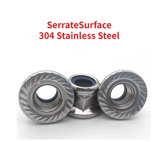 

Самоблокирующиеся гайки Nylock из нержавеющей стали M3-M12