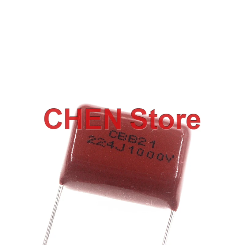 

10 шт., CBB21 20 мм CL CBB на металлической пленке емкость 224 223 333 473 1000V 1600V 0,22 UF 22NF 33NF 47NF 0,22 мкФ 0,33 UF 0,47 UF мкФ
