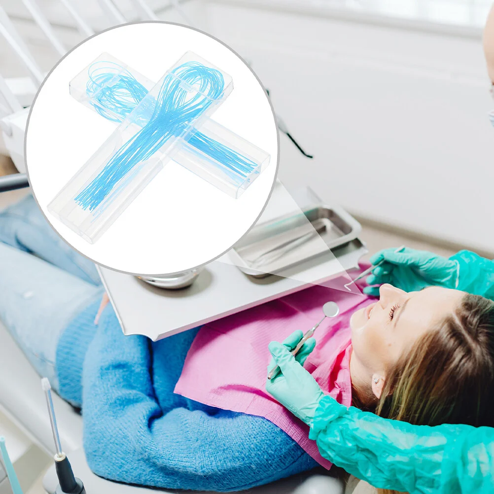 

10 Boxes Teeth Threaders Floss Cleaning Threaders Floss Threaders for Braces