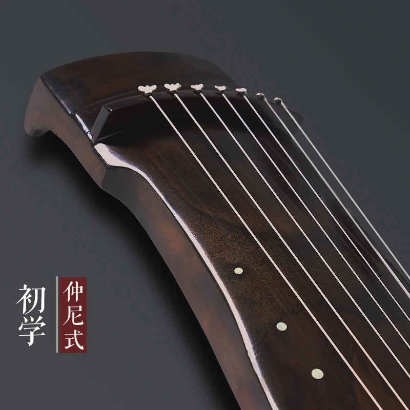 Фото Guqin Fuxi Стиль Древний Деревянный Стиль Чжунни Китайский Струнный Инструмент Фильм Musicali Профессиональный №3