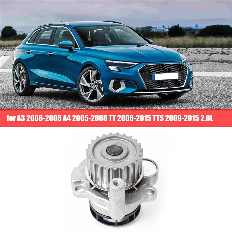 06F 121011 Водяной насос охлаждения двигателя автоматический водяной для Audi A3 2006-2008 A4