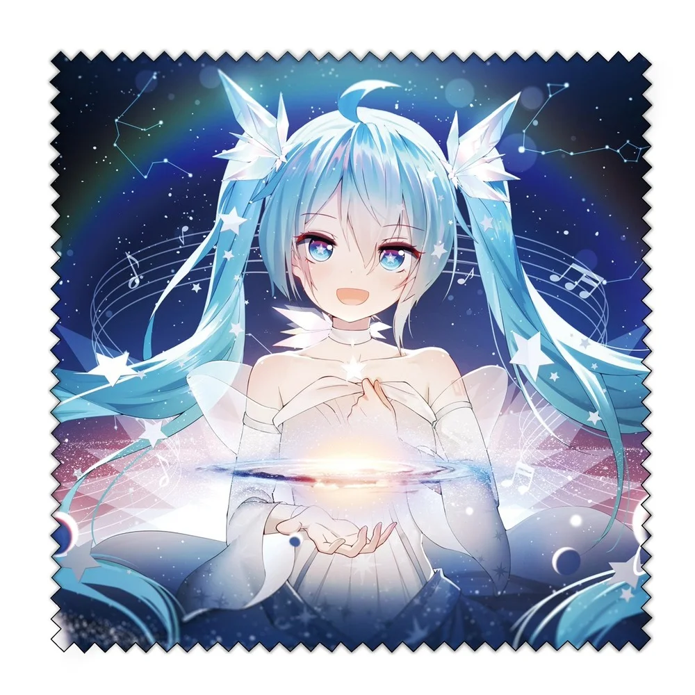 

Салфетки для чистки очков с рисунком аниме Hatsune Miku