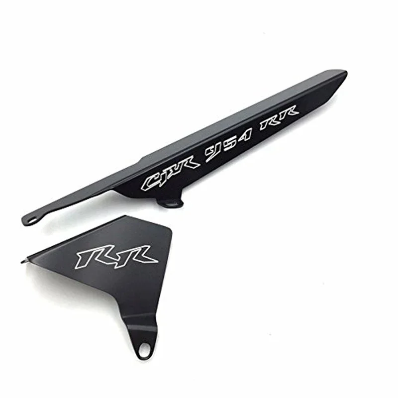 Черная защита цепи для мотоцикла Honda CBR954RR 2002-2003