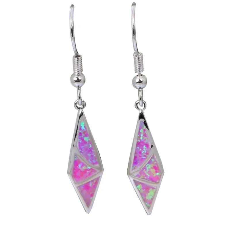 JLE097 лаконичные стильные настоящие синтетические драгоценности модные украшения