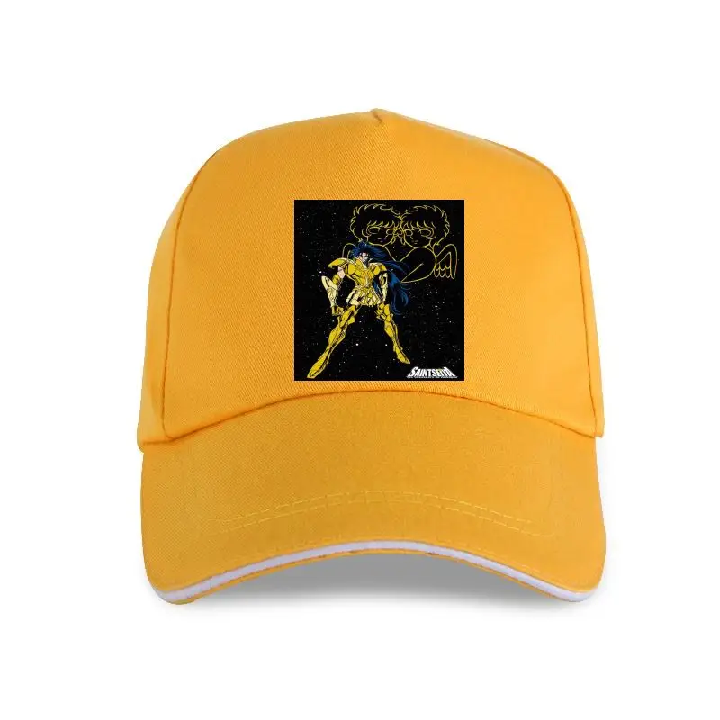 Новая Кепка кепка Gemini Gold Saint Seiya Классическая бейсболка Аниме Манга черная