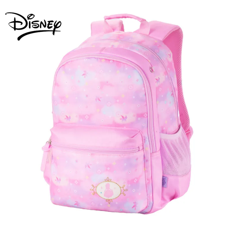 Disney Genuine Children's Cartoon Cute Large-capacity School Bag Sophia Backpack 1-6 Grade Students Casual Breathable Backpack