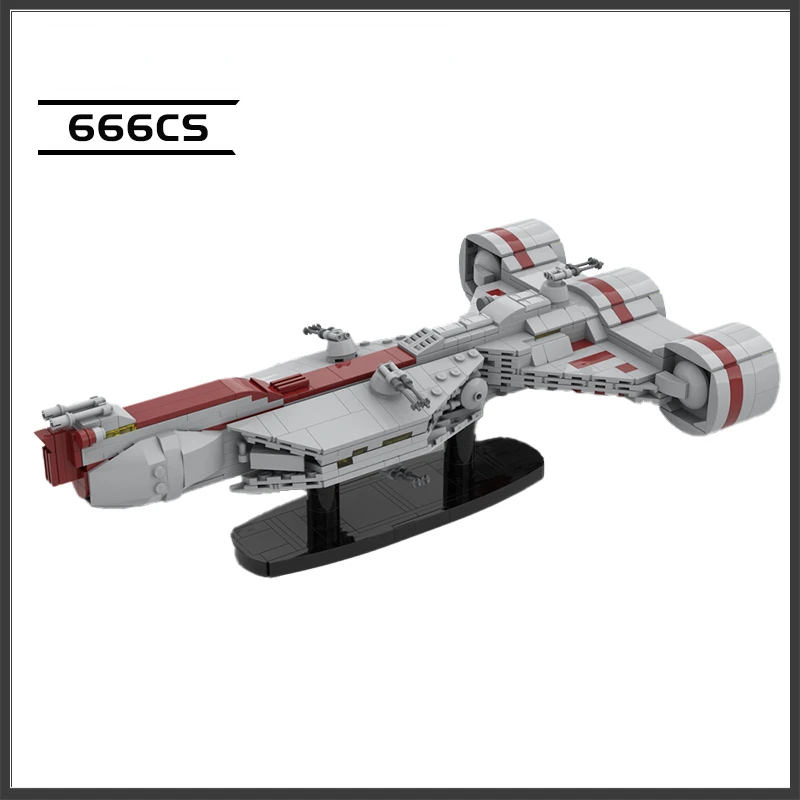 

NEW Star Plan MOC Blocks Republic Frigate Space Wars Series Building Blocks Bricks Kit Model Kid Toys Gift