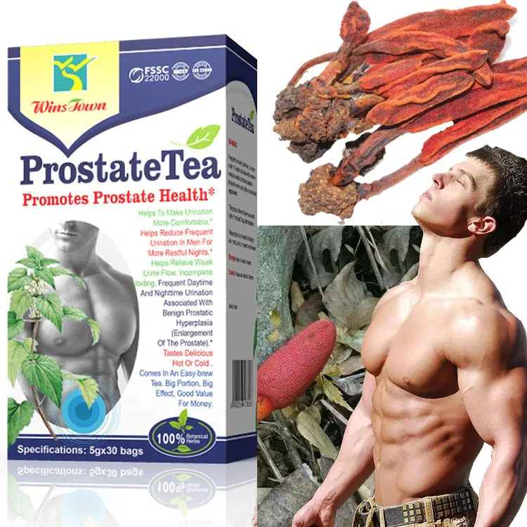 Prostate Healthy Herbal Tea promotes Healthy Prostat Function and Sexual Function Health Male Man's Tea Relieve Weak