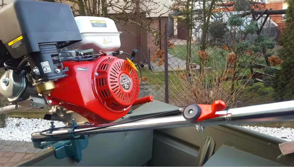 Грязевой двигатель A100 с длинным хвостом для лодки