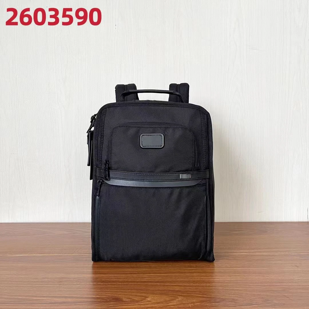 

Alpha 3 Ballistic Nylon Business Travel Thin Men's Simple Backpack Daily Commuter Backpack 2603590