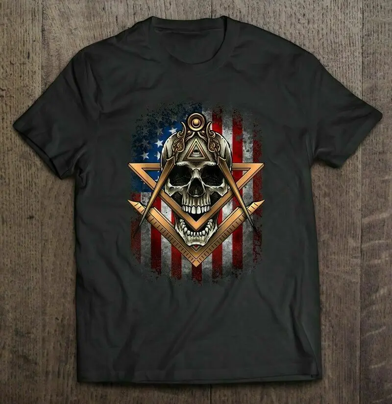 Мужская футболка с квадратным компасом |