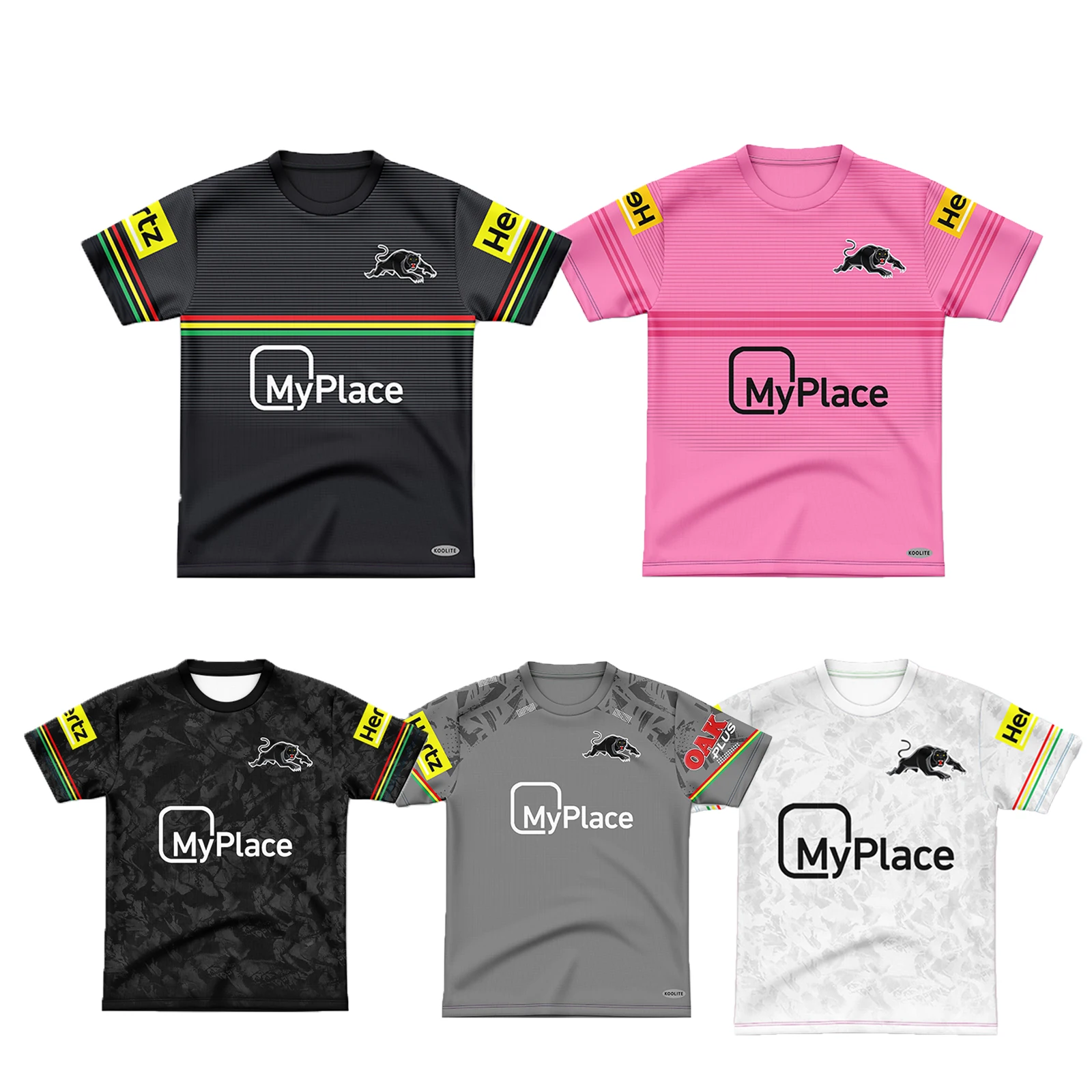 

2024 Джерси для регби для детей дома/отдыха Penrith Panthers