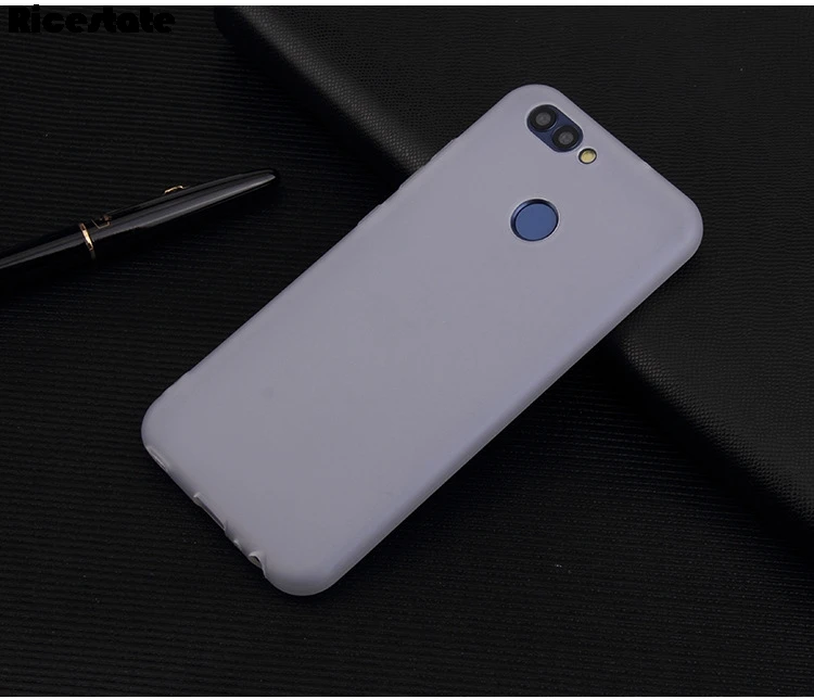 Однотонный силиконовый чехол для телефона Huawei Nova 2 Plus 2i 3 3i Y9 2018 Honor 8 9 10 P10 P20 lite P30 Pro