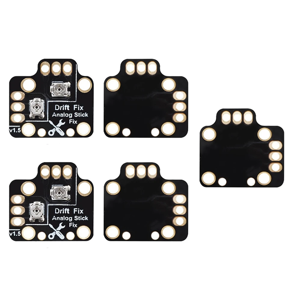 

5 Pcs Universal Gamepad Joystick Drift Repair Board for PS4 PS5 Xbox One Joystick Controller Thumb Stick Drift Fix Mod B