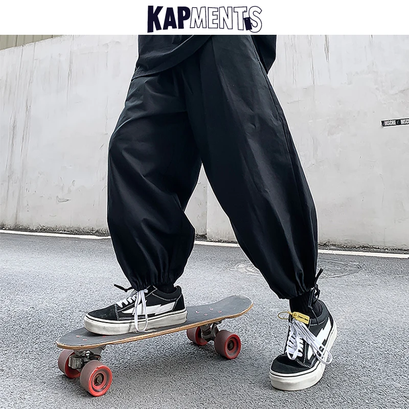 Мужские однотонные мешковатые брюки kapment цветные спортивные 2022 Мужская японская