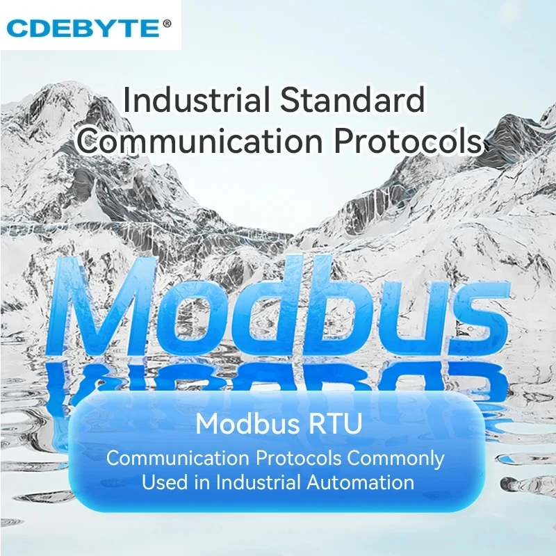 Фото Интерфейс RS485 ModBus RTU Модуль последовательного ввода-вывода AI DI DO 8 цифровых выходов 8 ~ 28 В постоянного тока CDEBYTE MA01-AACX2240 Установка на рейку серии №5