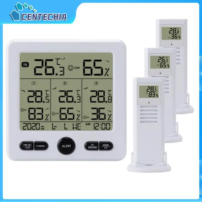 

Temperature Meter Calibration Function Reliable Thermohygrometer Weather Station Wifi Thermohygrometer Thermometer Sensor