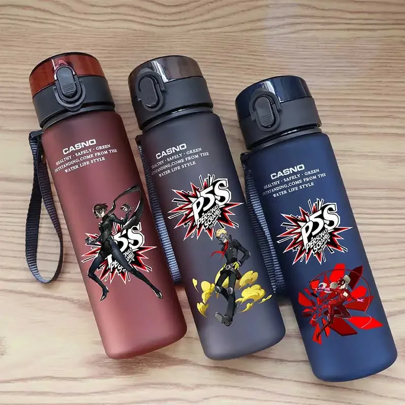 560 мл мультяшная большая емкость Persona бутылка для воды студенческая спортивная
