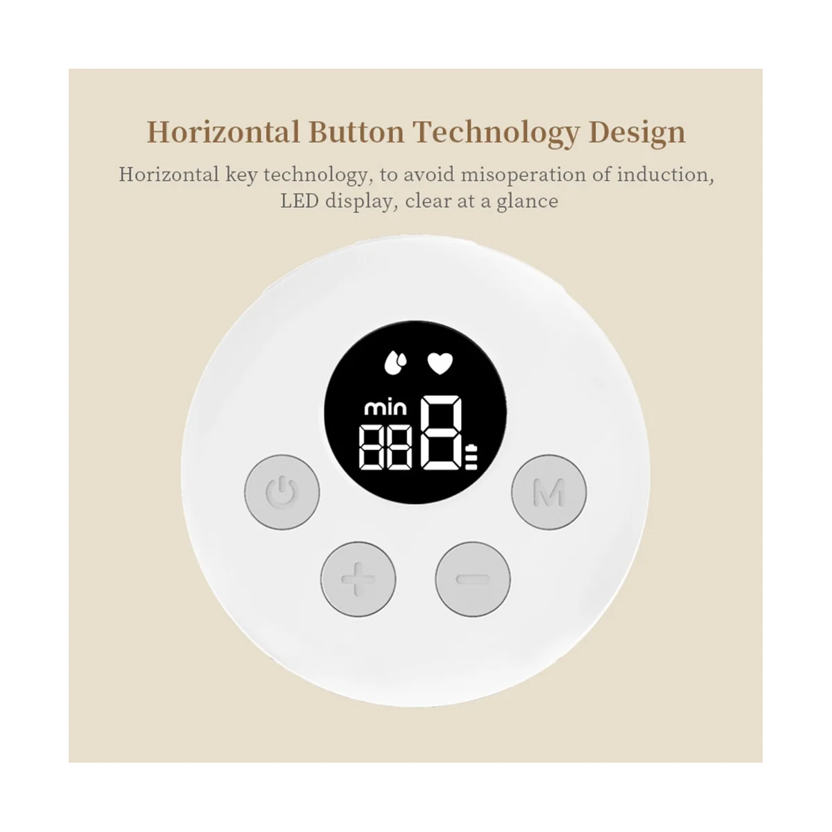 2 шт. Электрический молокоотсос переносной S12 Hands Free режима и 9 уровней 24 мм с