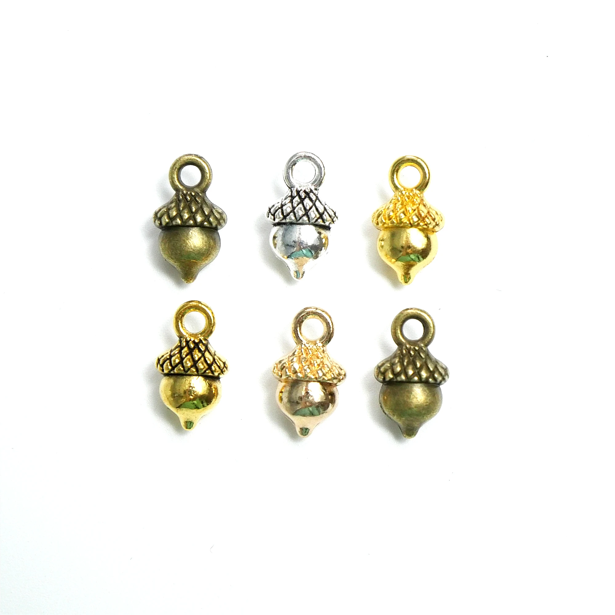 

25 шт. пять цветов Подвески Pinecone подходят для самостоятельного изготовления ожерелья серьги браслета ювелирных изделий