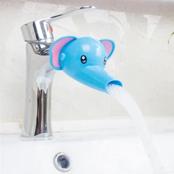 Water Tap Extension Sink Faucet Guide Extender for Children Coaxing Kids Bathing Wash Hands Toys 1