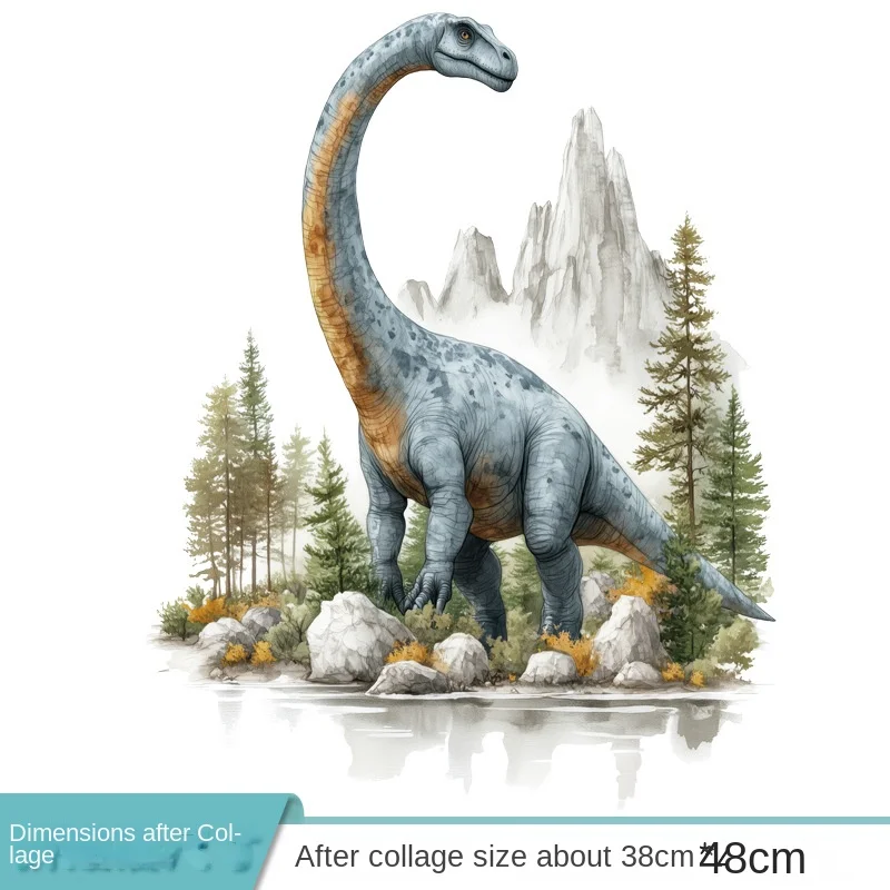 Мультяшные наклейки на стену Динозавры ПВХ