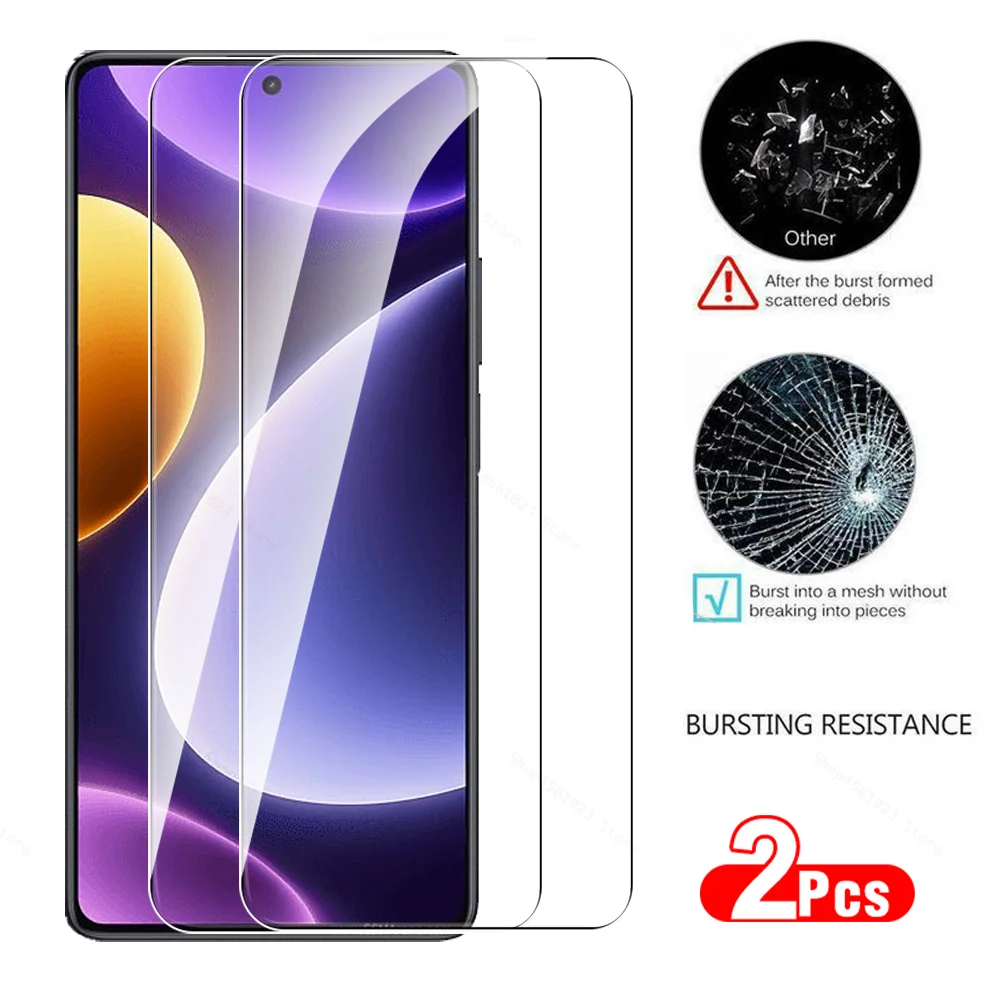

2pcs For Xiaomi Redmi Note 12 Turbo 5G Protective Tempered Glass Redmy Note12 12turbo 6.67'' 2023 Full Cover HD Screen Protector