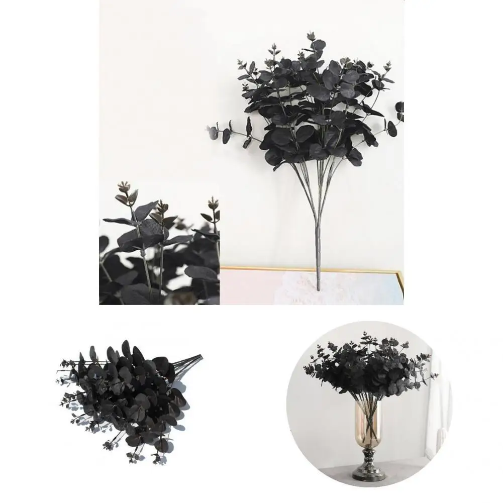 

1 шт. специальные искусственные листья, красивые стильные поддельные растения, домашние декоративные искусственные листья эвкалипта