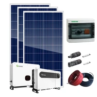 5kw whole set solar panel price inverter solar power home system