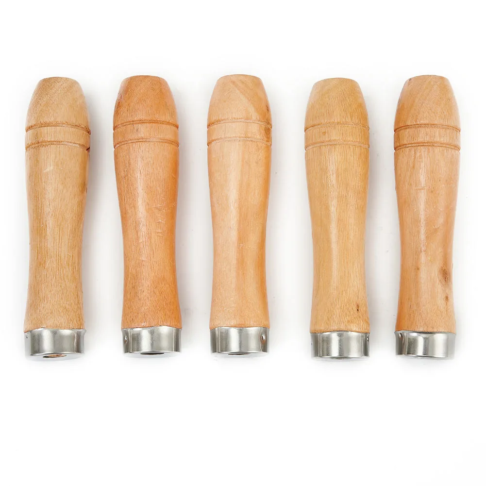 

Accessory Wooden File Handle Collar Craft File For Metal Replacement Strong Tool 5pcs Hot Sale Pratical Useful
