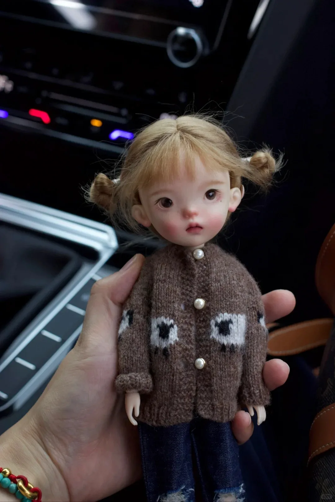 Новая кукла Naughty Girl BJD 16-xiaojie с недостающими зубами, серия с большой головой, материал из смолы, игрушка для макияжа (art.: 3920d2a42d905) - 3920d2a42d905