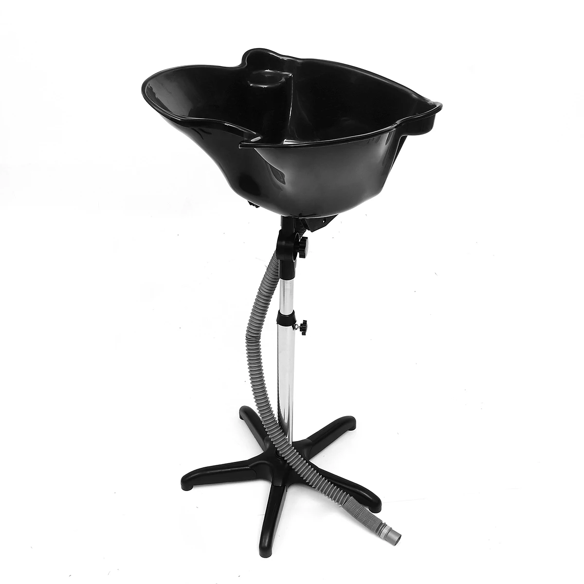 

Portable Height Adjustable Salon Deep Shampoo Basin Sink Hair Washing Bowl with Drain Hose for Home Barber Shop Beauty Salon Spa