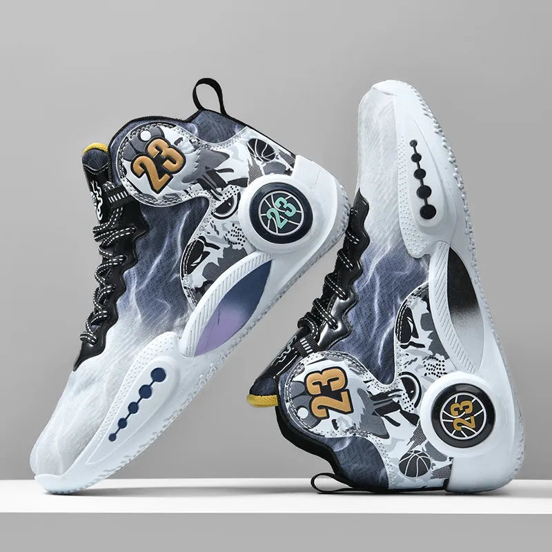 Женские баскетбольные туфли дышащая амортизирующая Нескользящая прочная