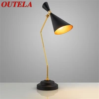 outela nordic modern table lamp simple creative desk light led home decorative hotel parlor bedroom