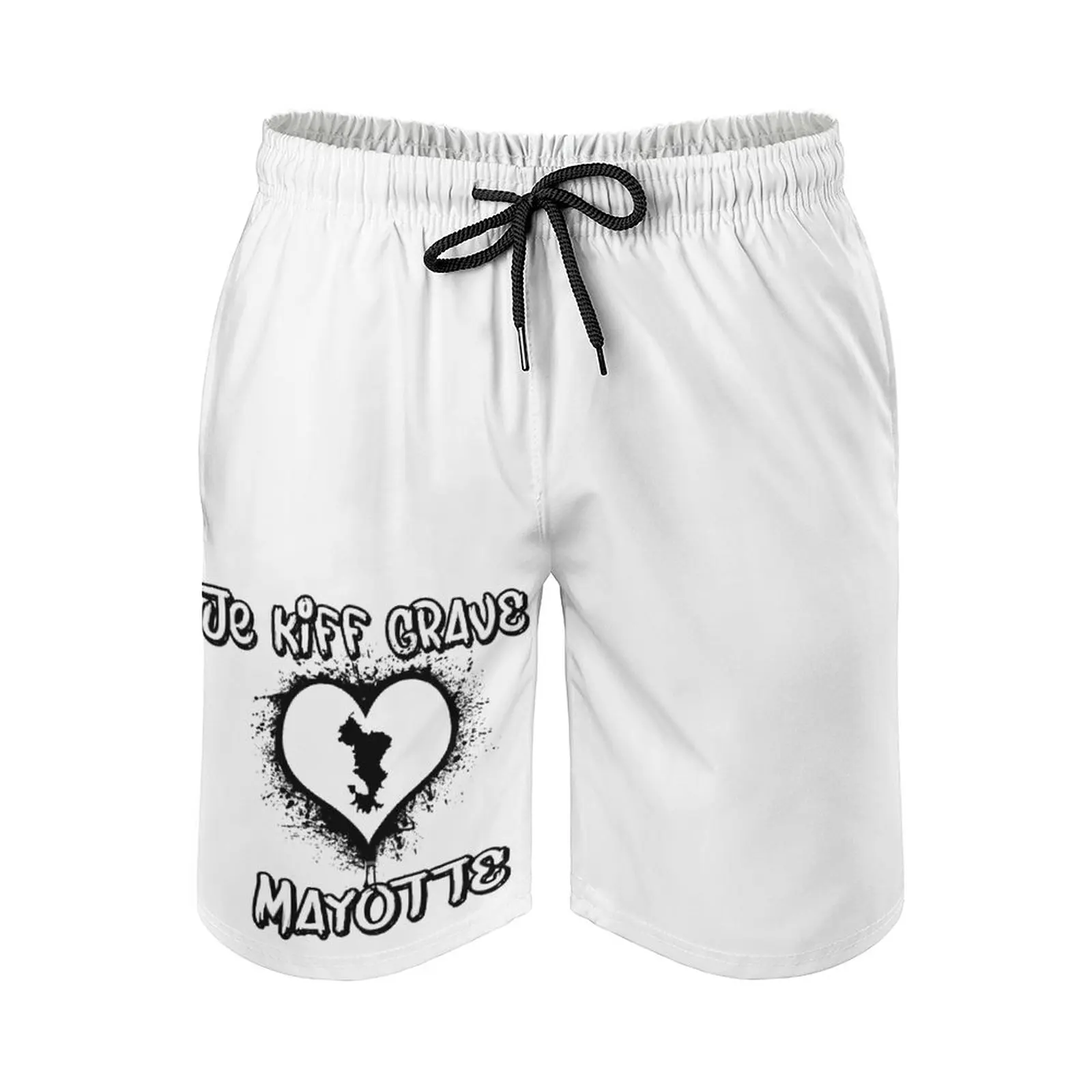 

MAYOTTE Graphic Anime CausalVintage Adjustable Drawstring Breathable Quick Dry Casual Beach PantsCasual Loose Stretch Male Short