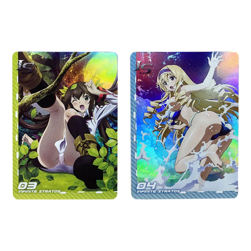 Флэш-карта 6 шт./компл. Infinite Stratos милая флэш-карточка карточка Шарлотта дунуа shinonono