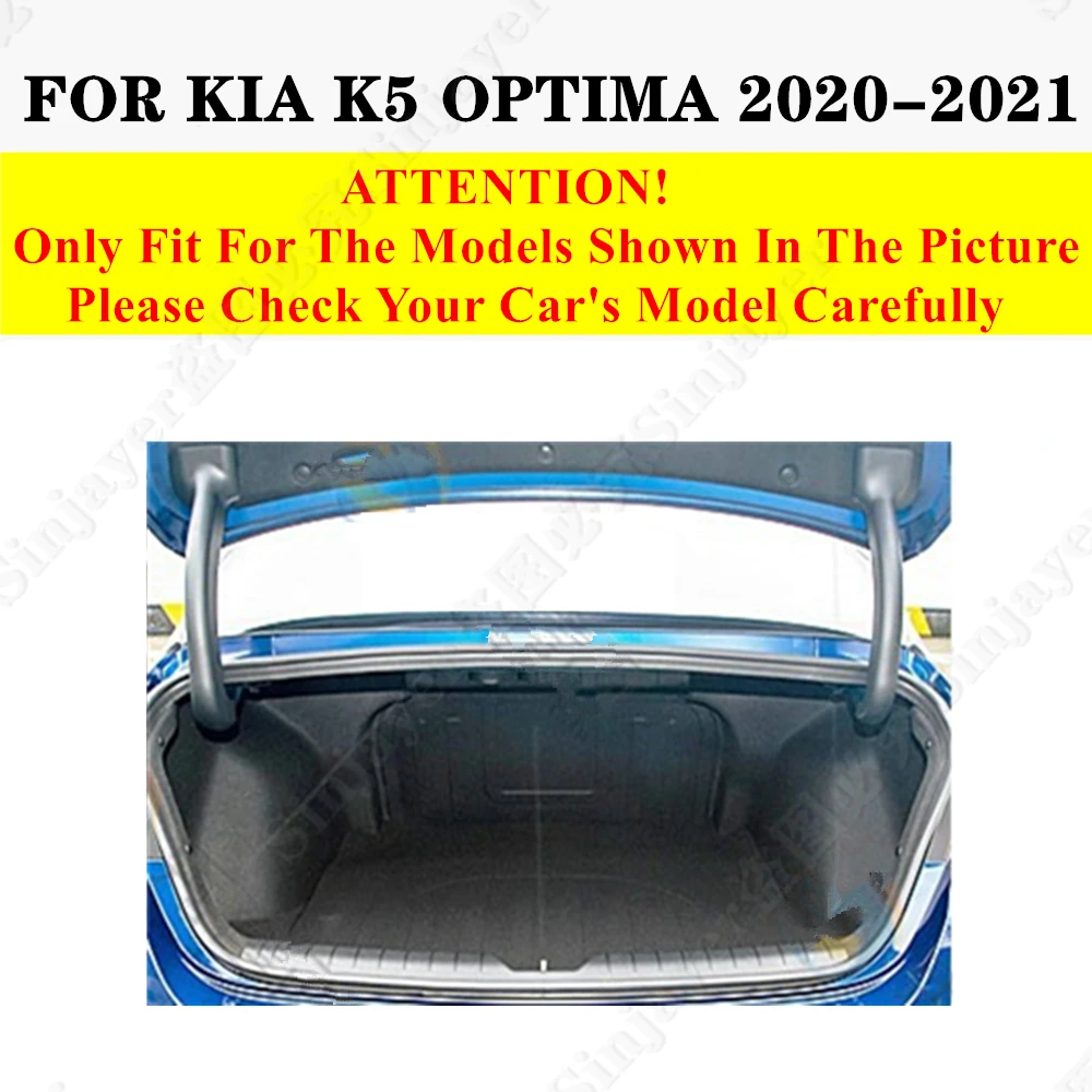 Боковой коврик для багажника автомобиля KIA K5 Optima 2021 2020 задний багажник защитный