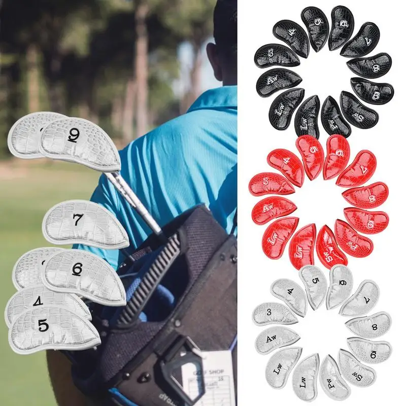 

12 шт., водонепроницаемые колпачки для защиты клюшек от царапин