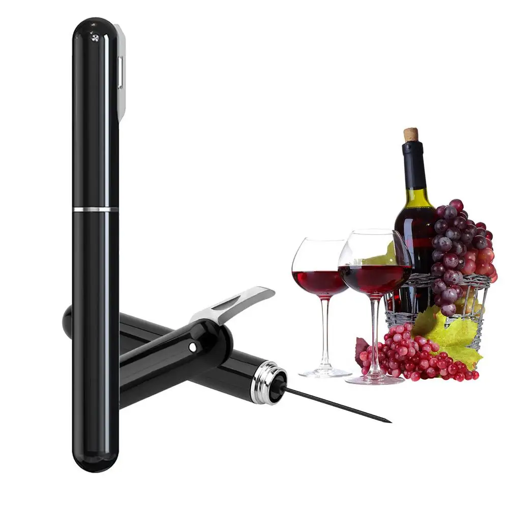 

Wine Air Pressure Pump Bottle Opener Easy Remover Pop out Cork Screw Tool Chic Corkscrew Great Gift for Wine Lovers