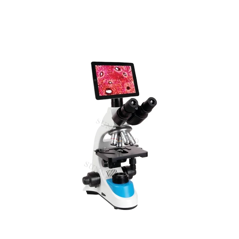 

SY-B129F2 Laboratory Medical Biological Microscope Teaching Microscope For School With Touch Screen